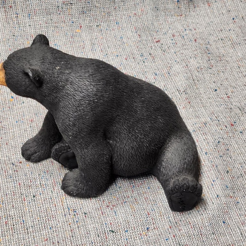 Sitting Bear  4.5 inches tall 7 inches long #2