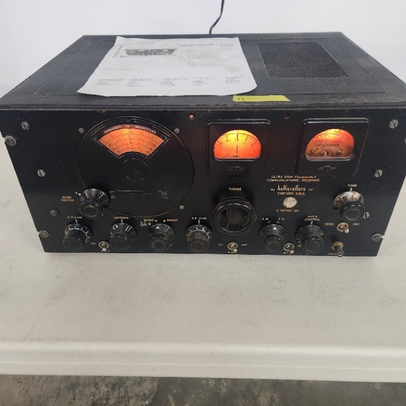 Vintage, Ultra High Frequency Comms.Receiver-Fully Gone Through.*284