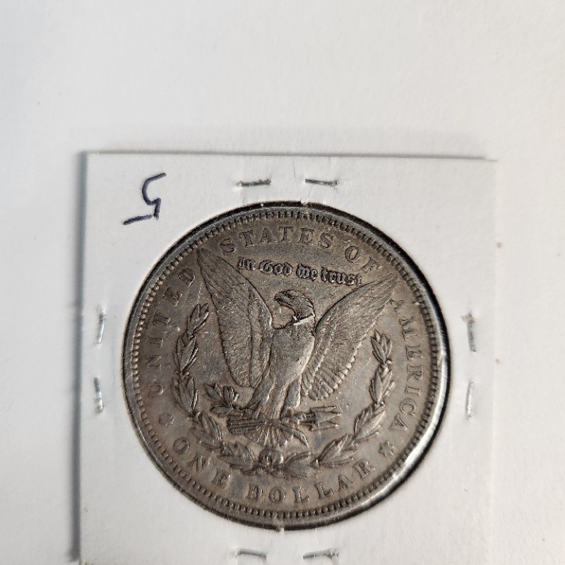 1 Circulated Morgan Silver Dollar 1879    *35-6