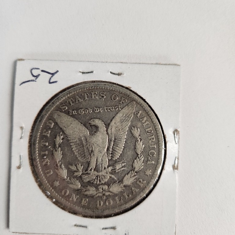 1 Circulated Morgan Silver Dollar 1881 O   *41-6