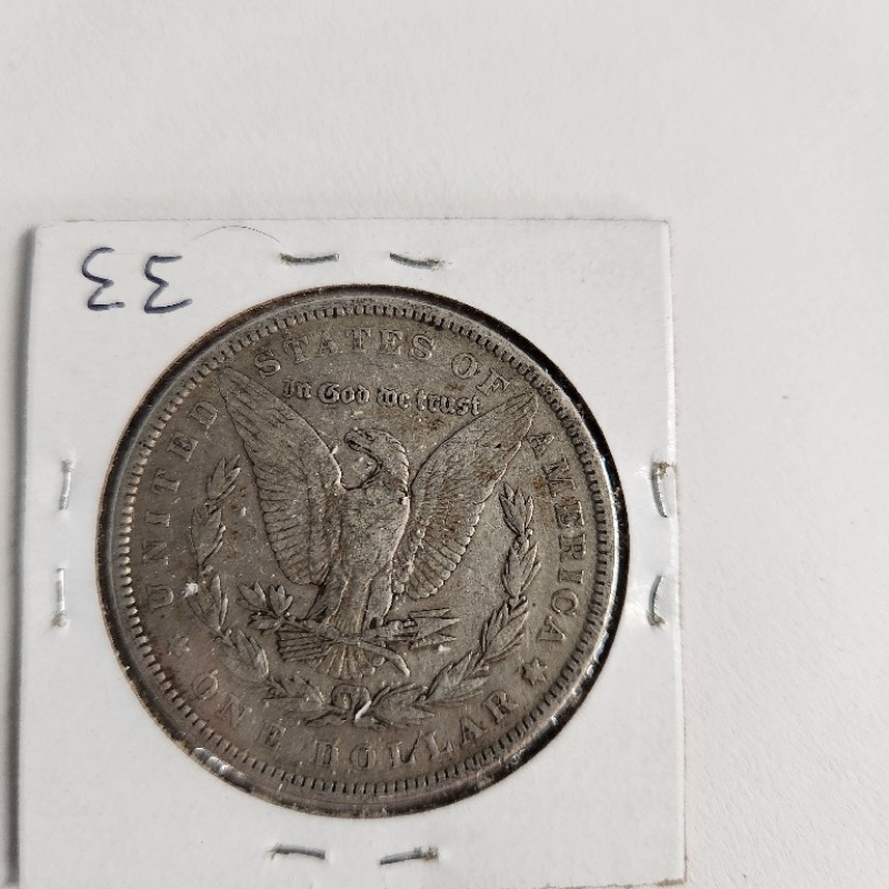 1 Circulated Morgan Silver Dollar 1883   *44-6