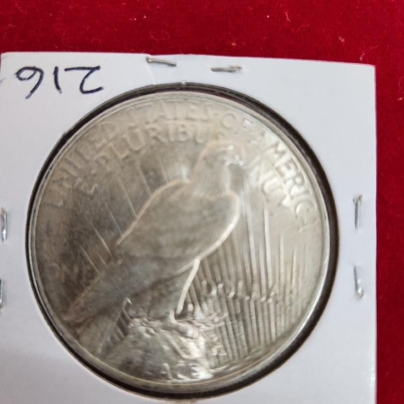 1 Silver Liberty Peace Dollar-1924   Super Nice Looks uncirculated *186-6