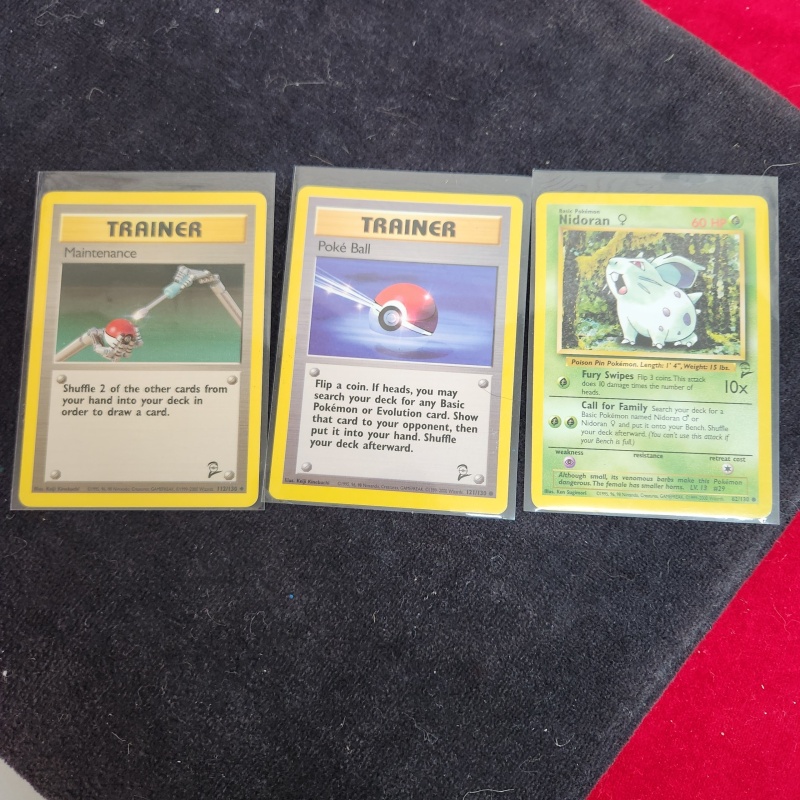 3 1999-2000 pokemon cards.      *169-33