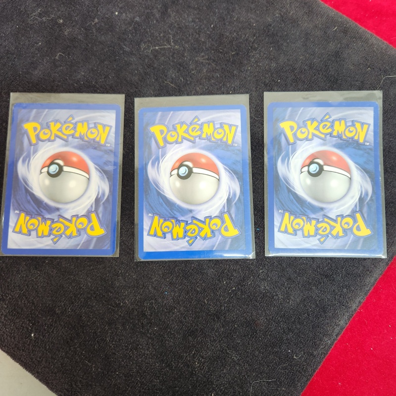 3 1999-2000 pokemon cards.      *169-33