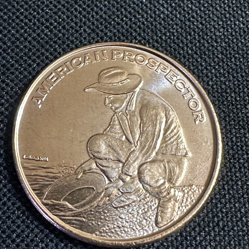 1 Ounce Copper American Prospector (t5)